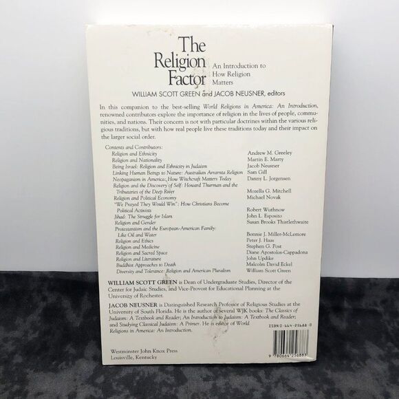 🔮 5/$25‎ The Religion Factor - Picture 2 of 7